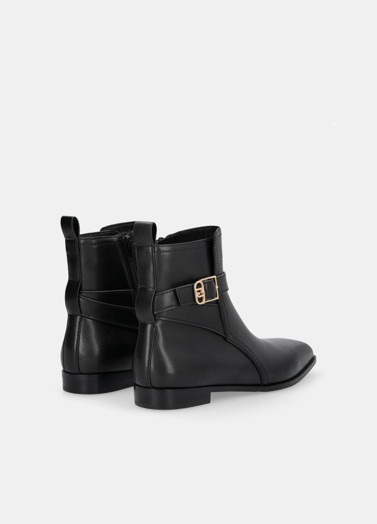 Leather ankle boots black Liu Jo - large image number 3