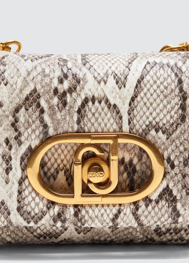 Small snakeskin LaPuffy bag lizard Liu Jo - large image number 4