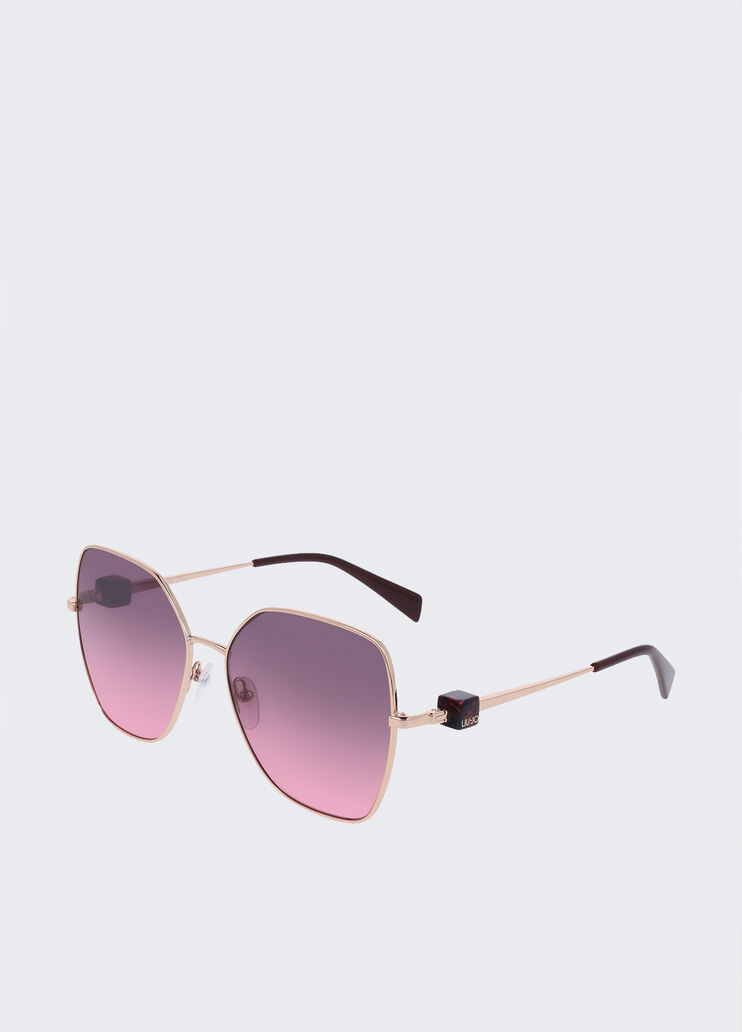 Oversize sunglasses pink Liu Jo - large image number 2 Oversize sunglasses pink Liu Jo - large image number 2