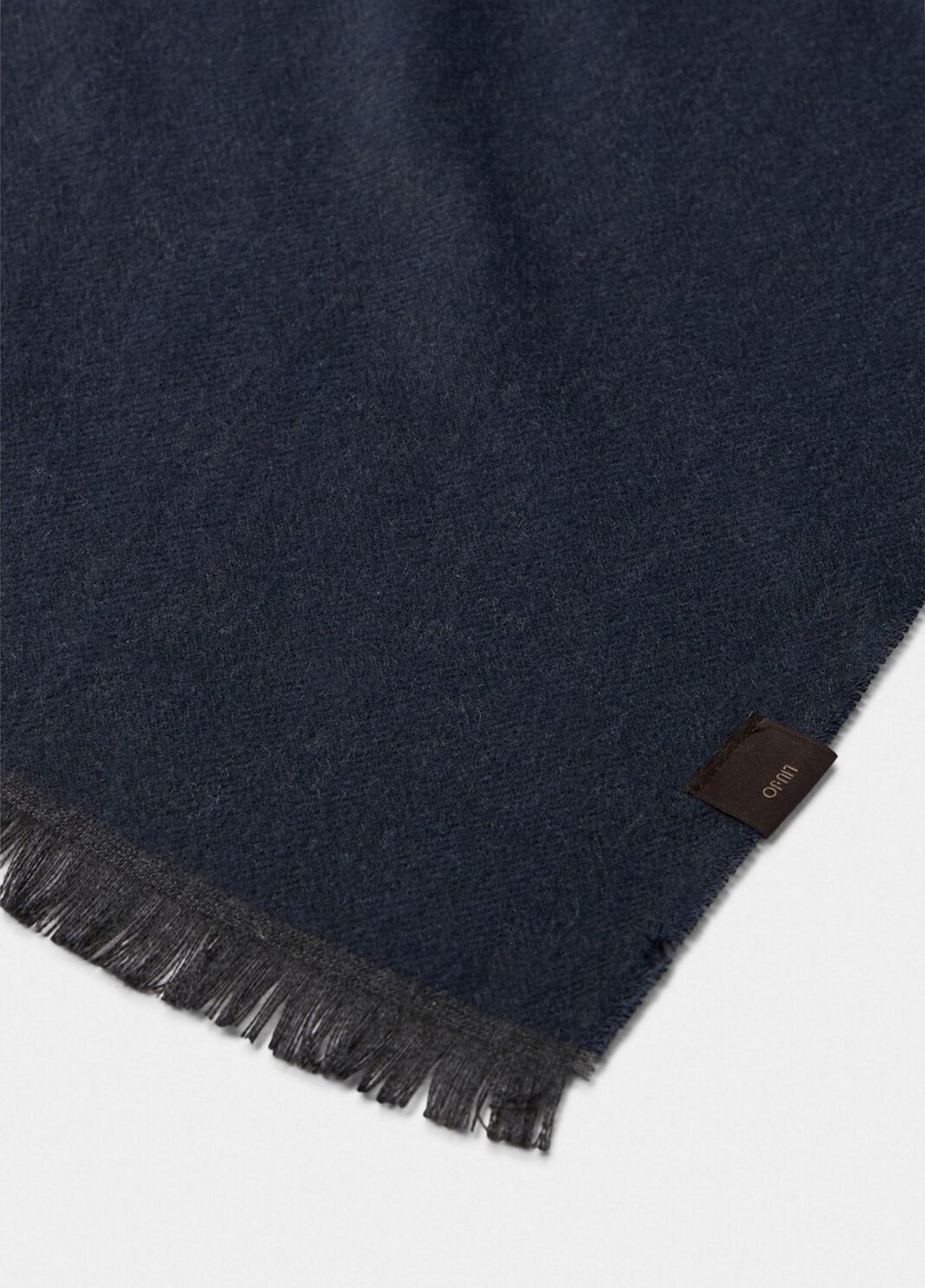 Striped knit stole dark blue Liu Jo - large image number 3