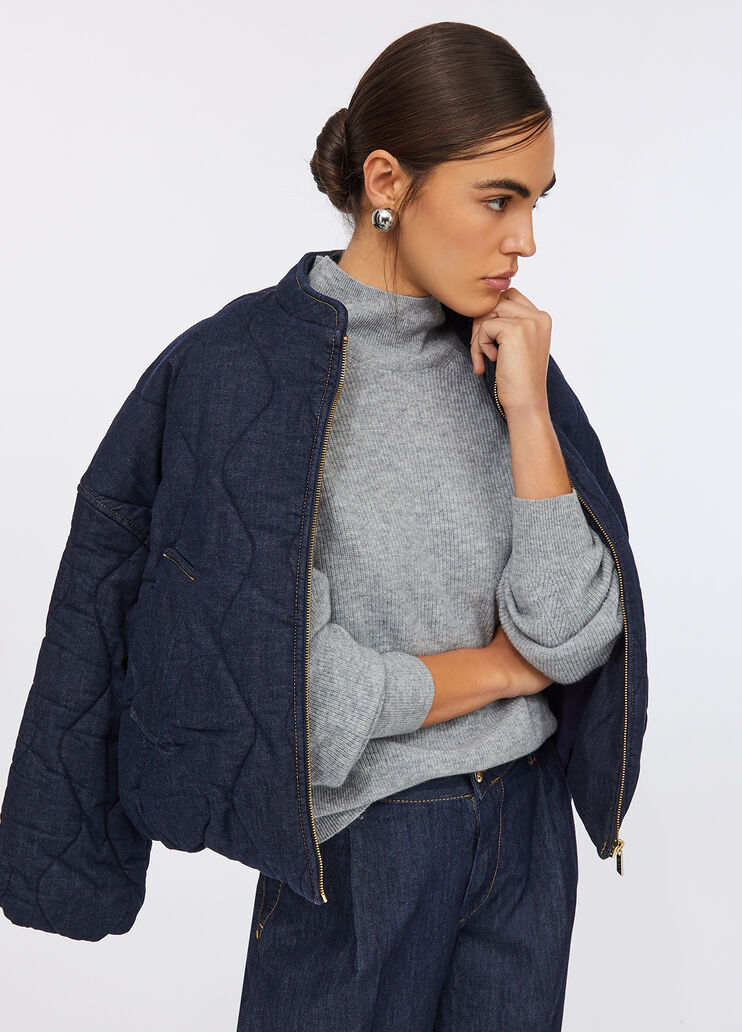 Pullover aus Wolle und Kaschmir Grau Liu Jo - medium