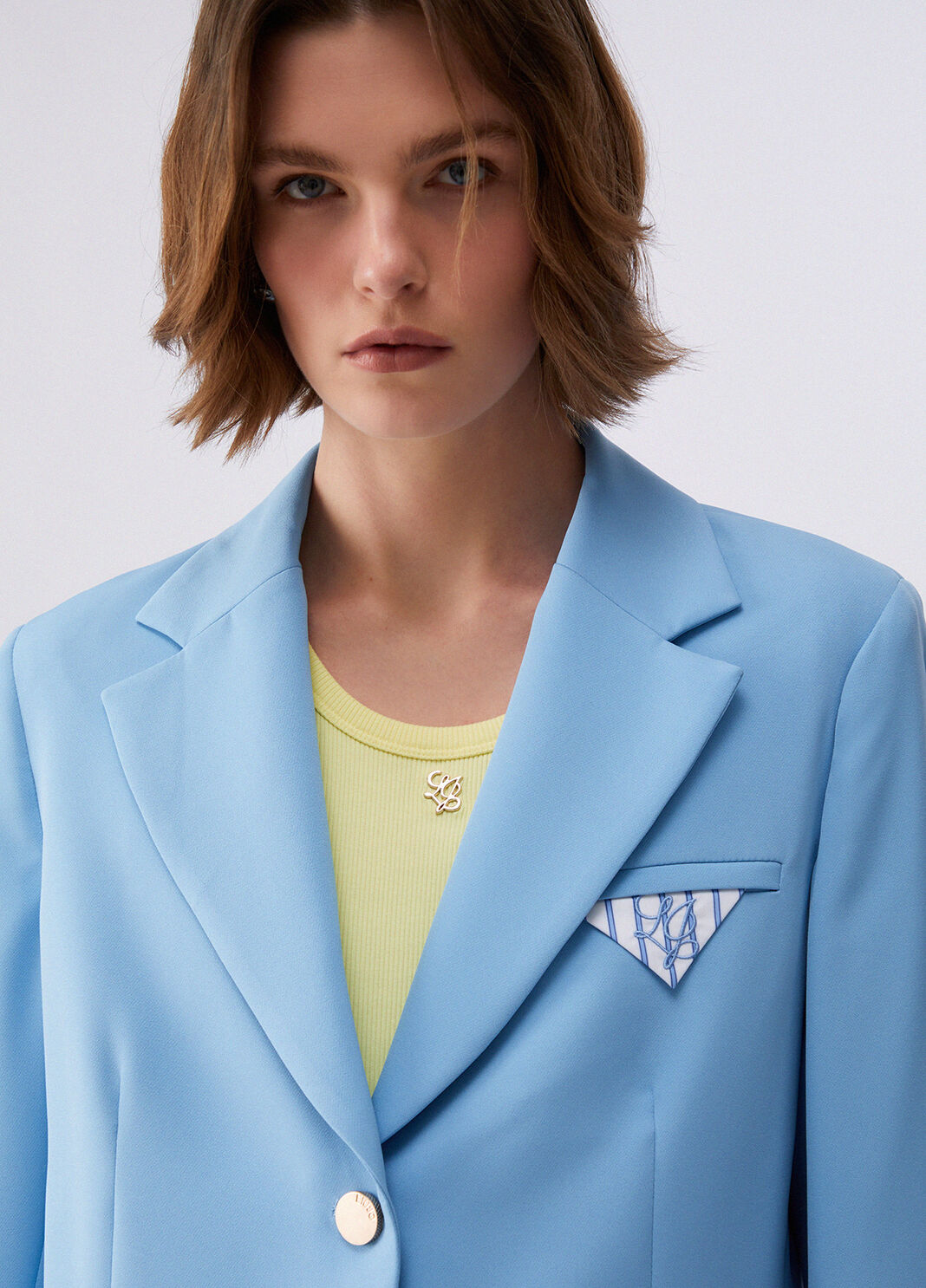 Normal geschnittener Blazer mit Pochette  Liu Jo - large image number 4