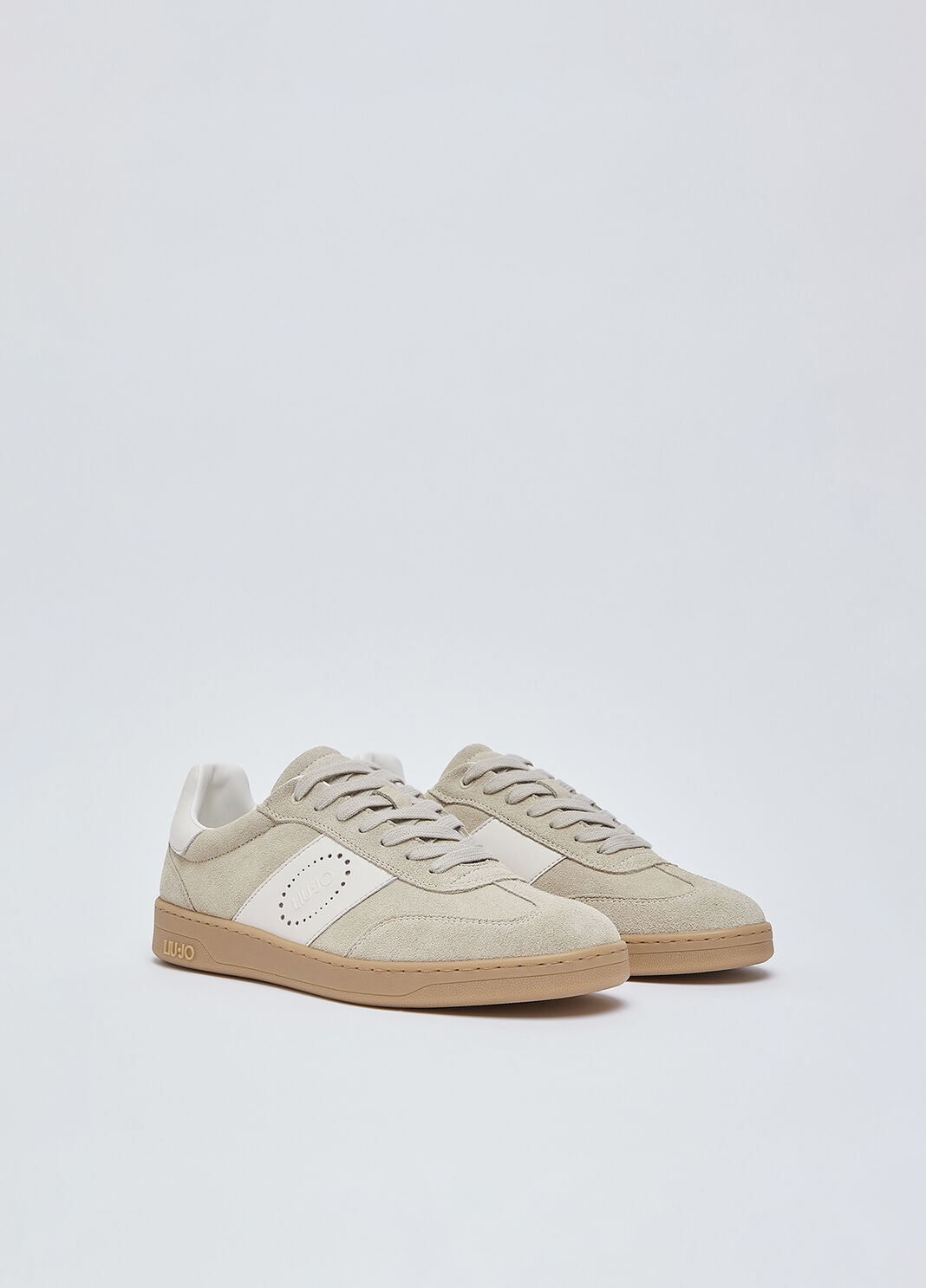 Men's suede sneakers beige Liu Jo - large image number 1