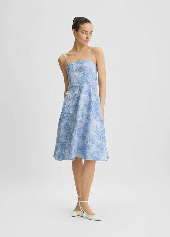 Formal jacquard dress blue Liu Jo - large image number 0