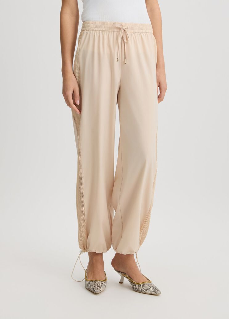 Beige trousers with drawstring beige Liu Jo - medium Beige trousers with drawstring beige Liu Jo - medium