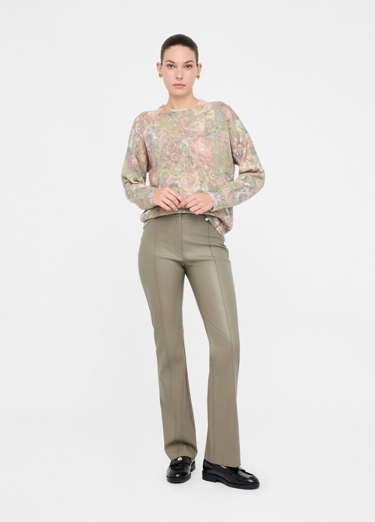 Wool and alpaca sweater sanderson print Liu Jo - large image number 5 Wool and alpaca sweater sanderson print Liu Jo - large image number 5