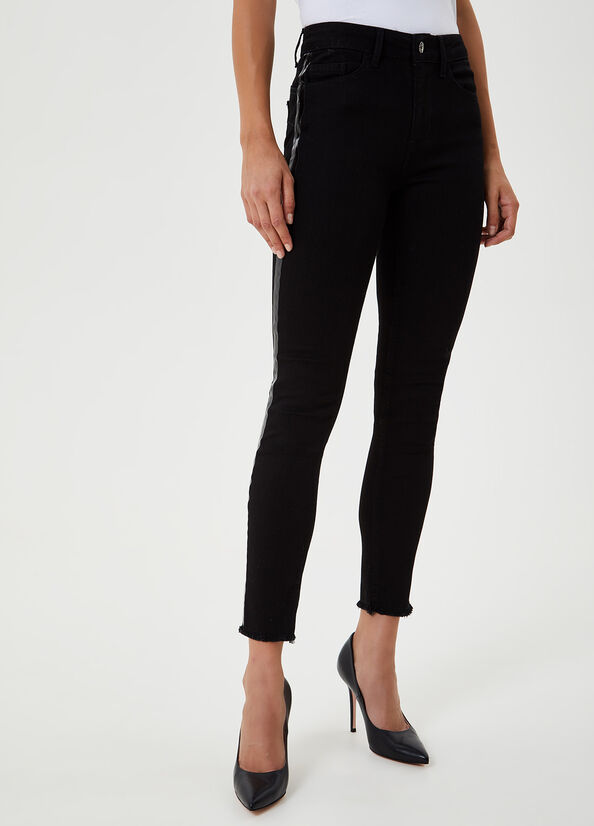 High-rise skinny jeans Black Liu Jo - large image number 0