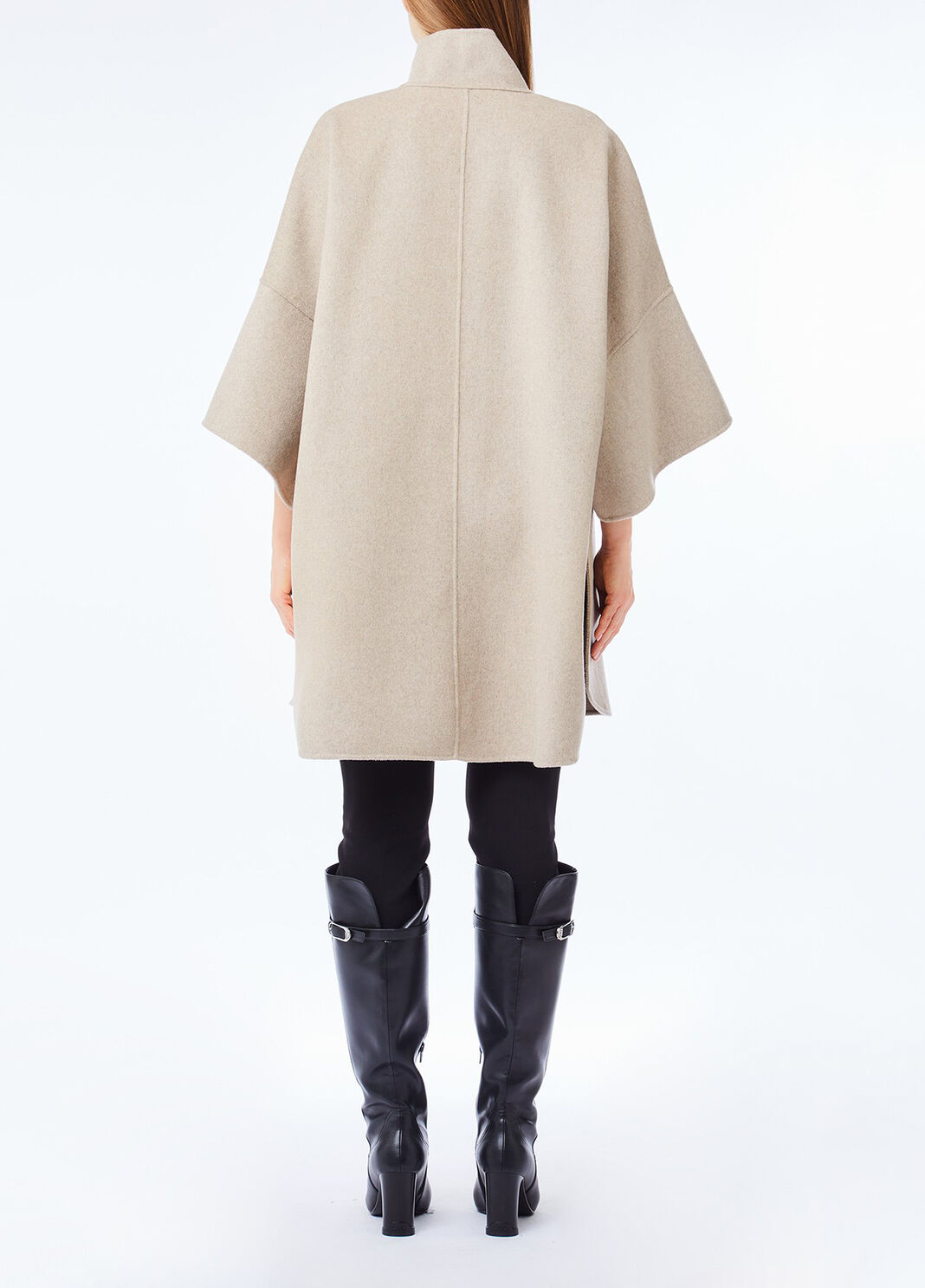 Wool coat with belt beige Liu Jo - large image number 1