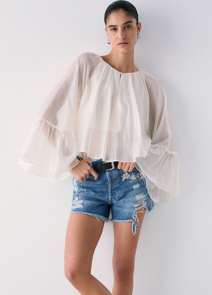 Muslin blouse white Liu Jo - medium