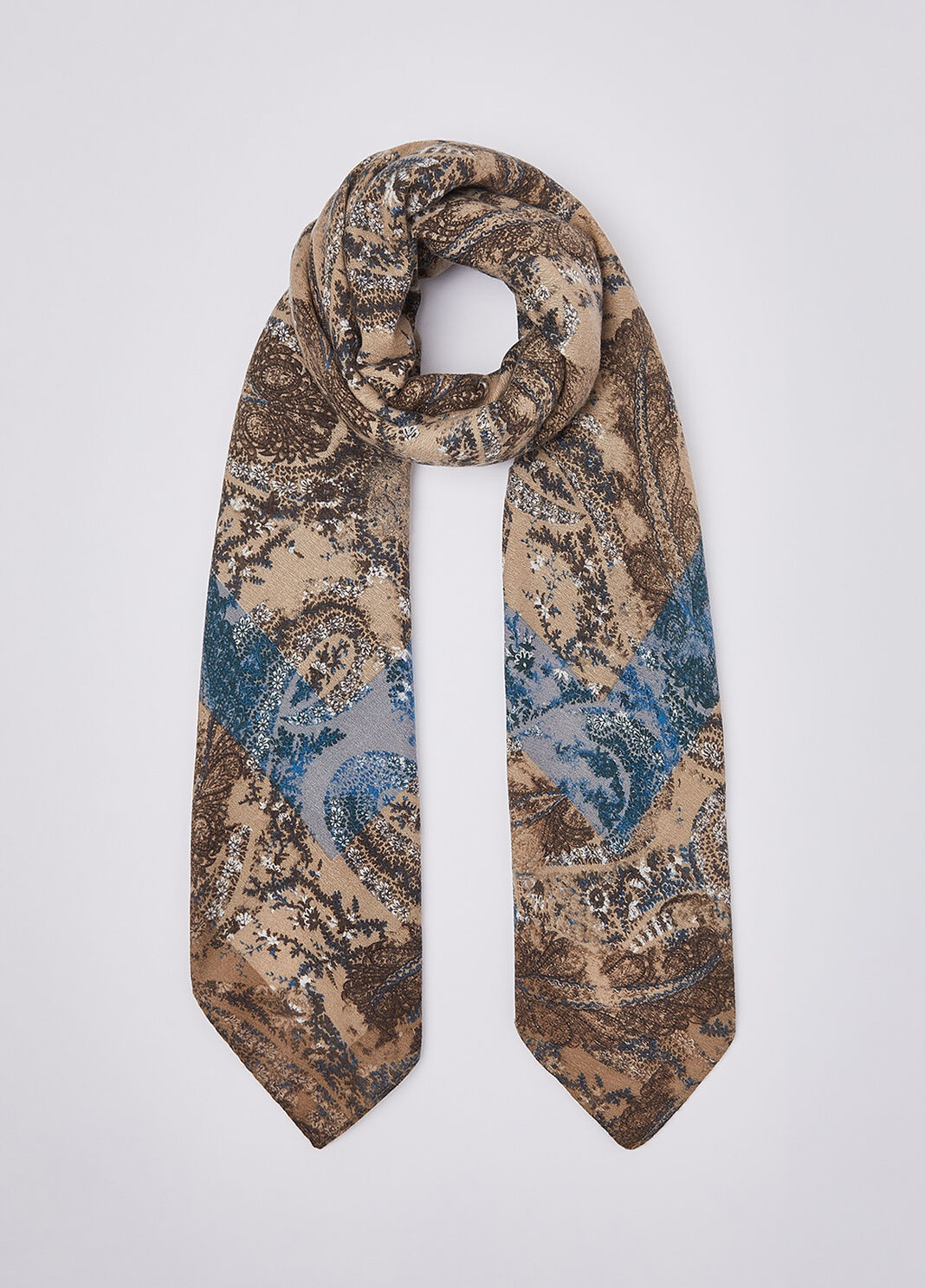 Scarf large with print cashmere print Liu Jo - large image number 1