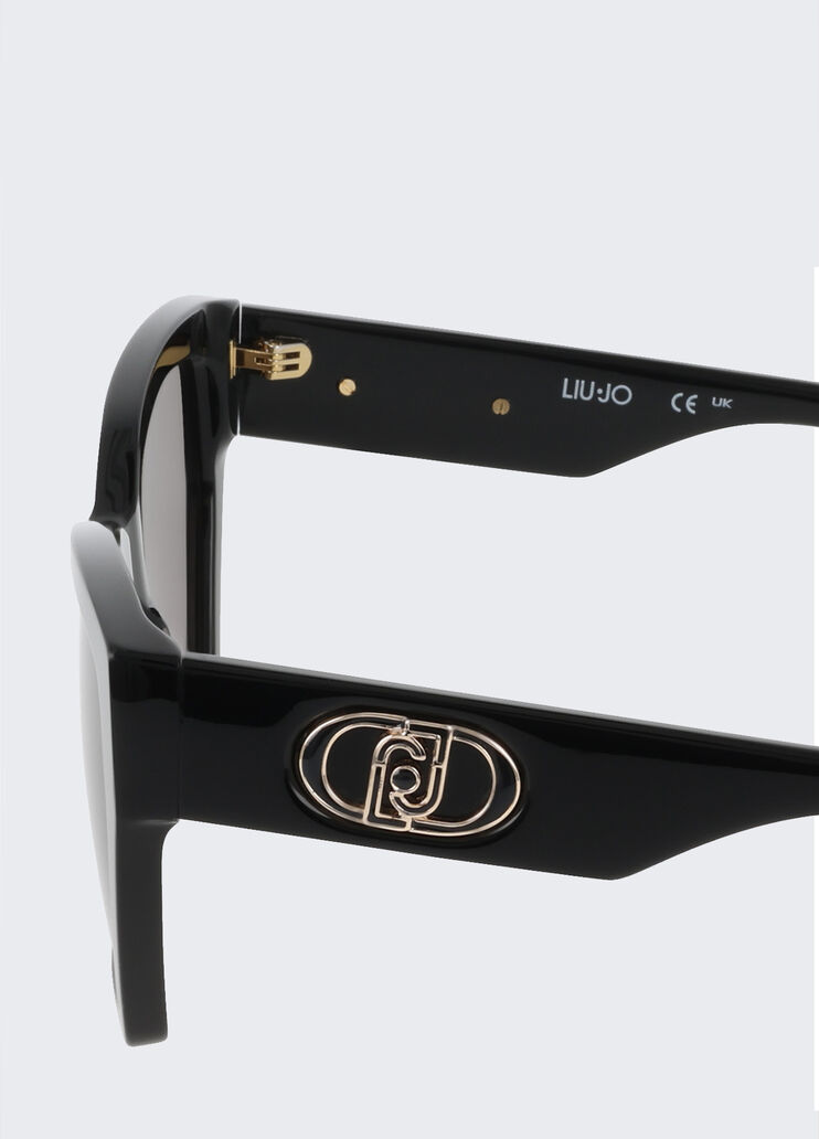 Солнцезащитные очки с оправой &laquo;кошачий глаз&raquo; черный Liu Jo - large image number 2