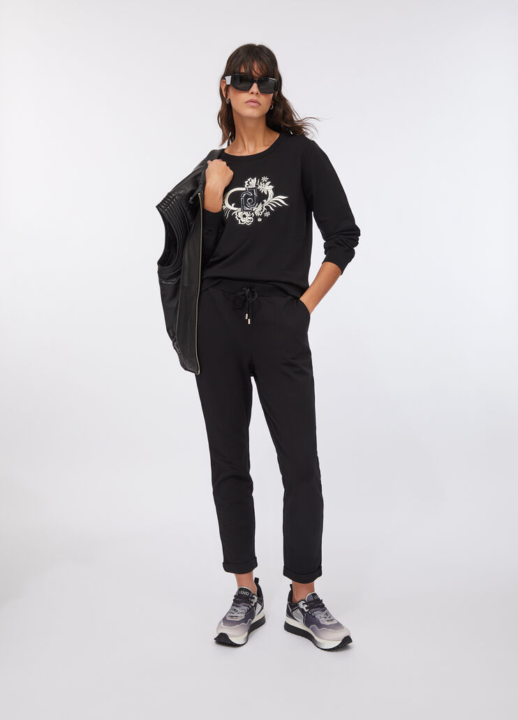 Liu Jo Better sweatshirt black Liu Jo - large image number 5