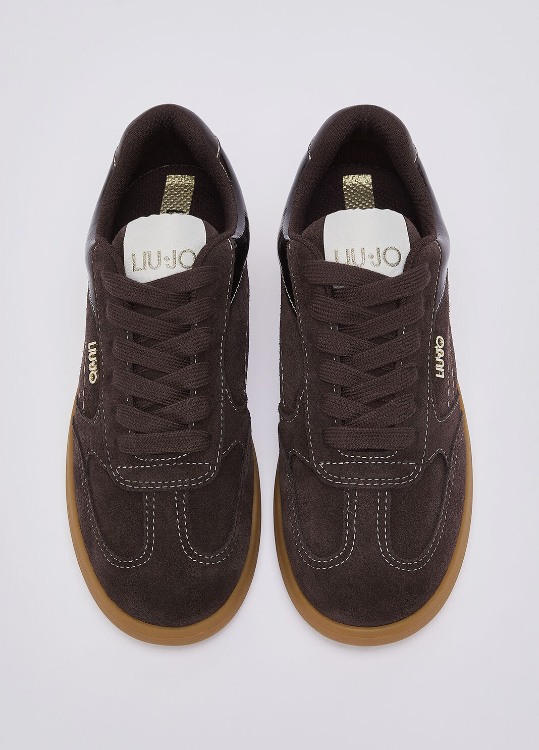 Sneakers en daim moka Liu Jo - large image number 4