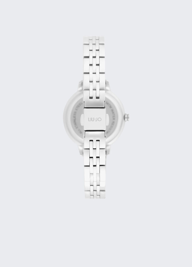 Steel watch with diamantés black Liu Jo - large image number 2 Steel watch with diamantés black Liu Jo - large image number 2