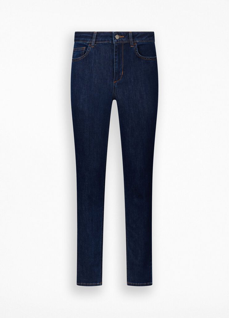 High-rise skinny jeans blue denim Liu Jo - large image number 6 High-rise skinny jeans blue denim Liu Jo - large image number 6