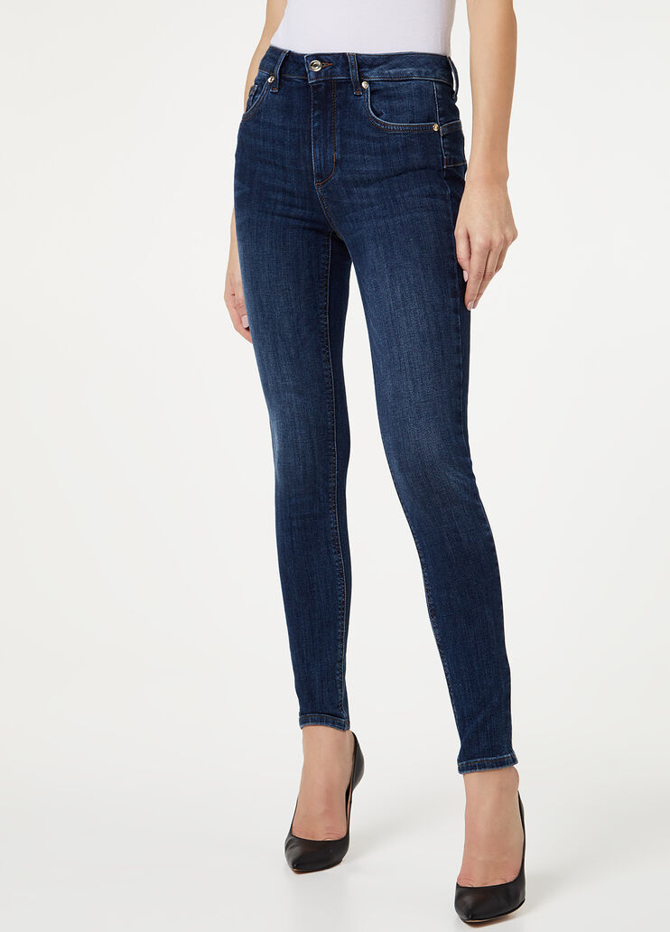 Джинсы скинни высокой посадки Синий деним Liu Jo - large image number 0 Джинсы скинни высокой посадки Синий деним Liu Jo - large image number 0