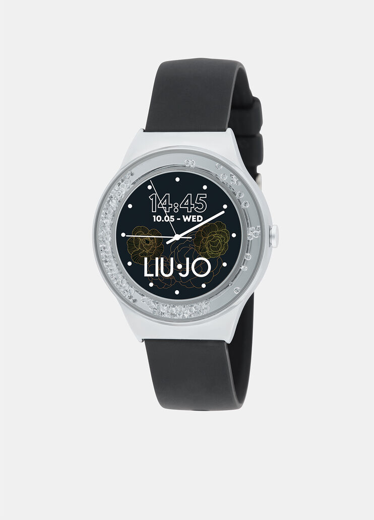 Smartwatch with diamantés black Liu Jo - medium Smartwatch with diamantés black Liu Jo - medium