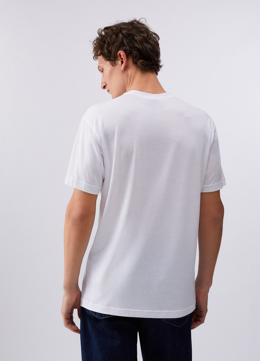 T-shirt with print logo white Liu Jo - large image number 1