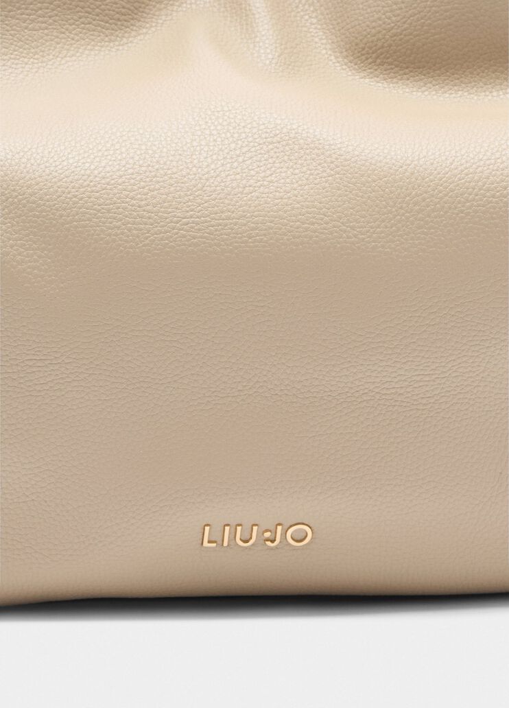 Medium hobo bag beige Liu Jo - large image number 4 Medium hobo bag beige Liu Jo - large image number 4