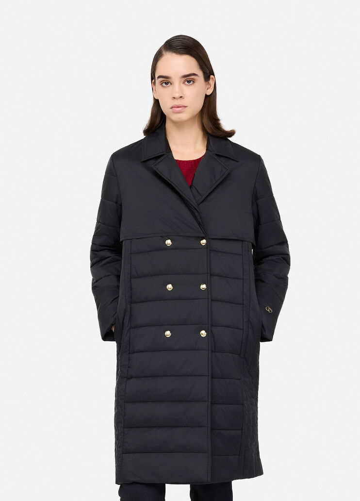 Long padded jacket black Liu Jo - medium