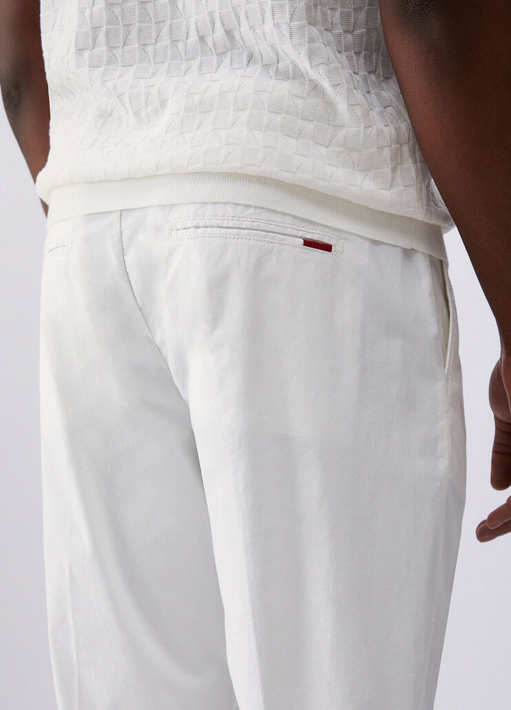 Chinos with drawstring white Liu Jo - medium