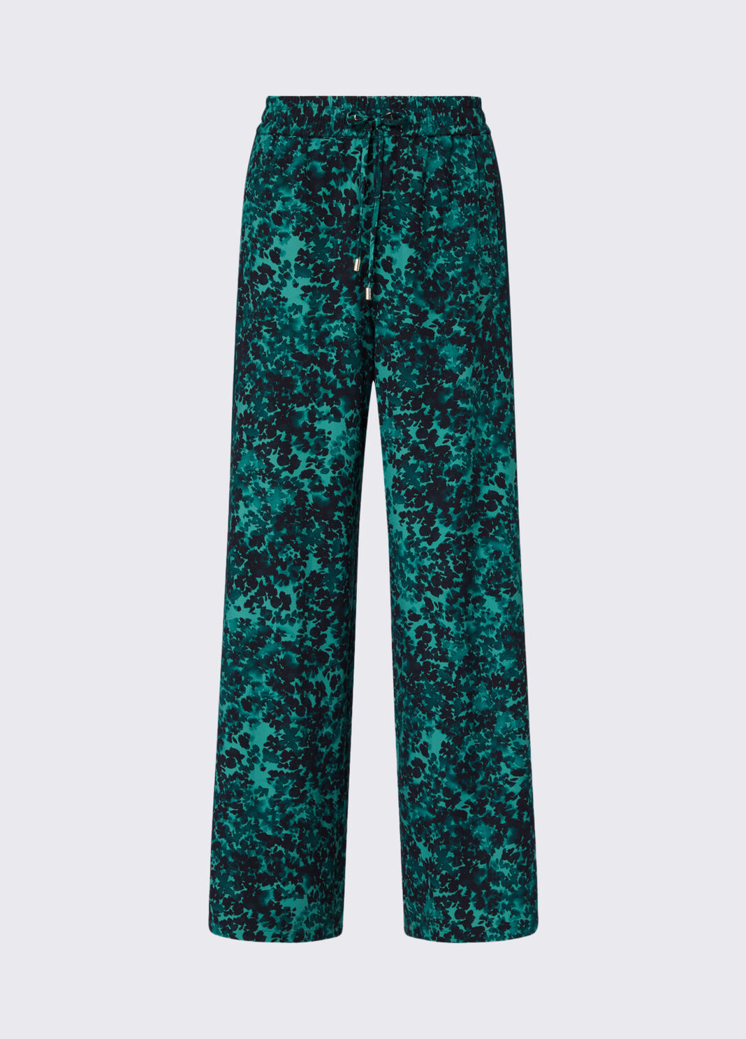 Pantalon en cr&ecirc;pe vert Liu Jo - large image number 6