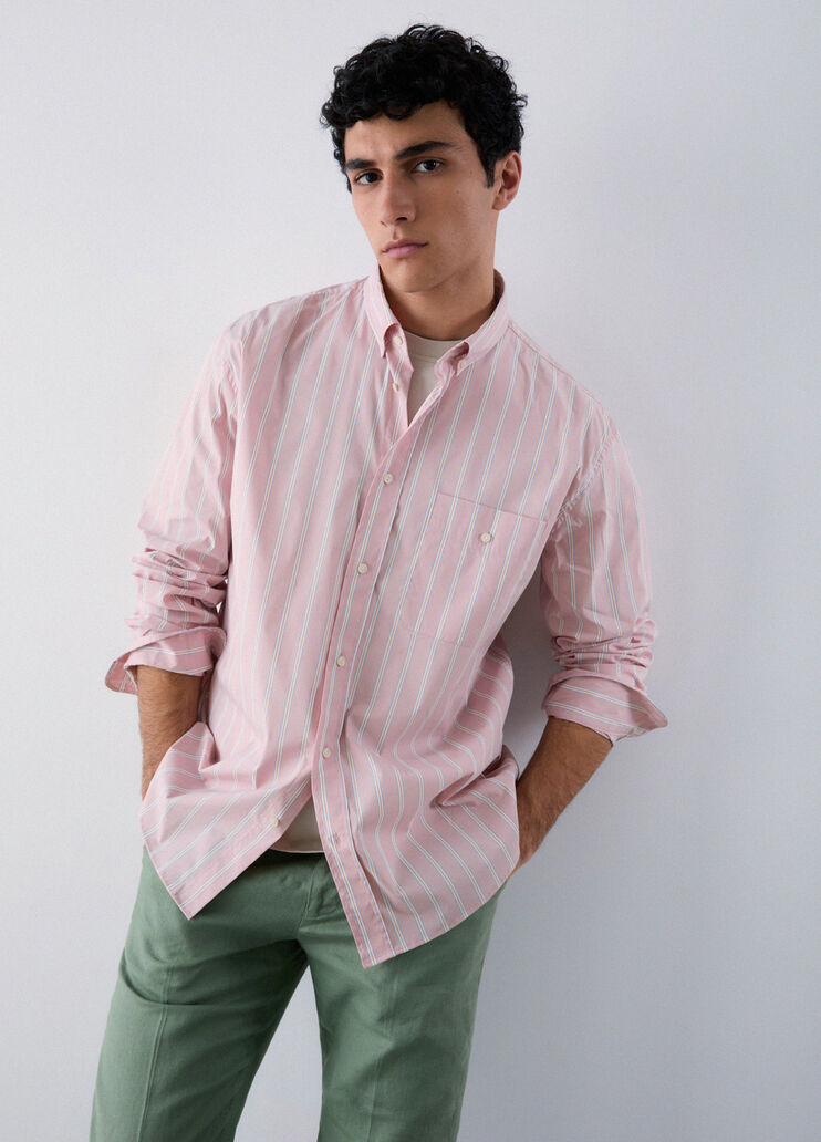 Gestreiftes Hemd Rosa Liu Jo - medium