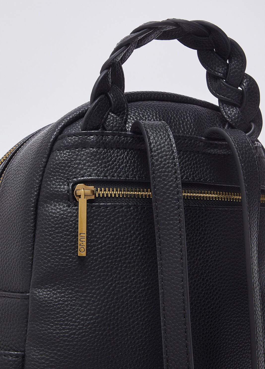 Sac &agrave; dos avec logo noir Liu Jo - large image number 4