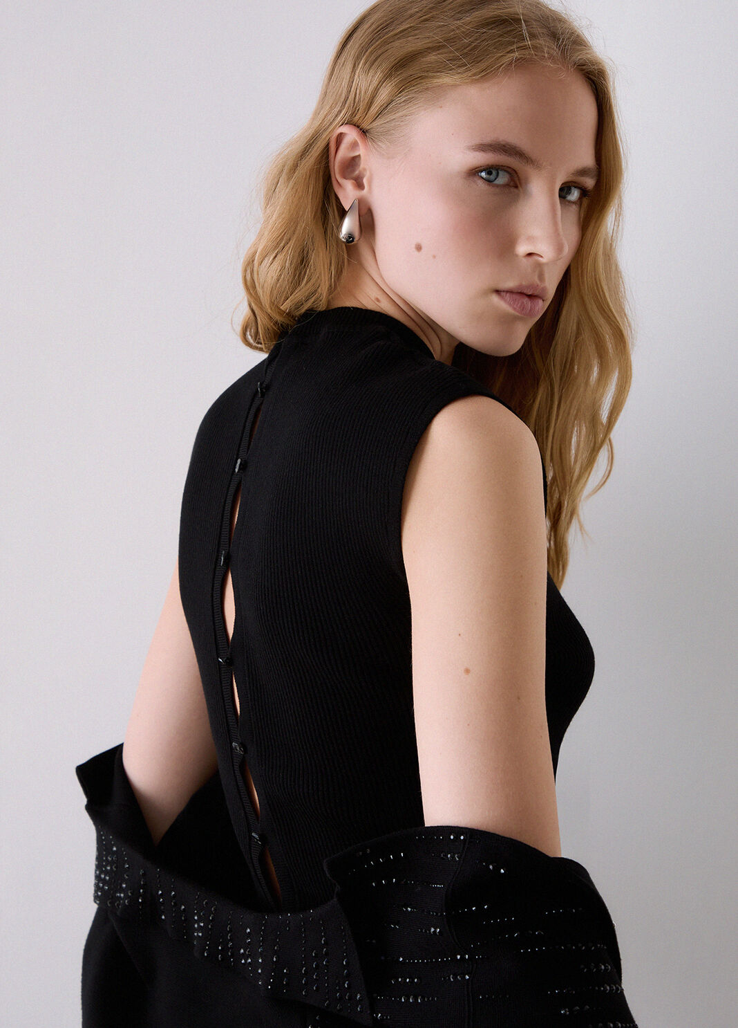 Knitted Top black Liu Jo - large image number 4