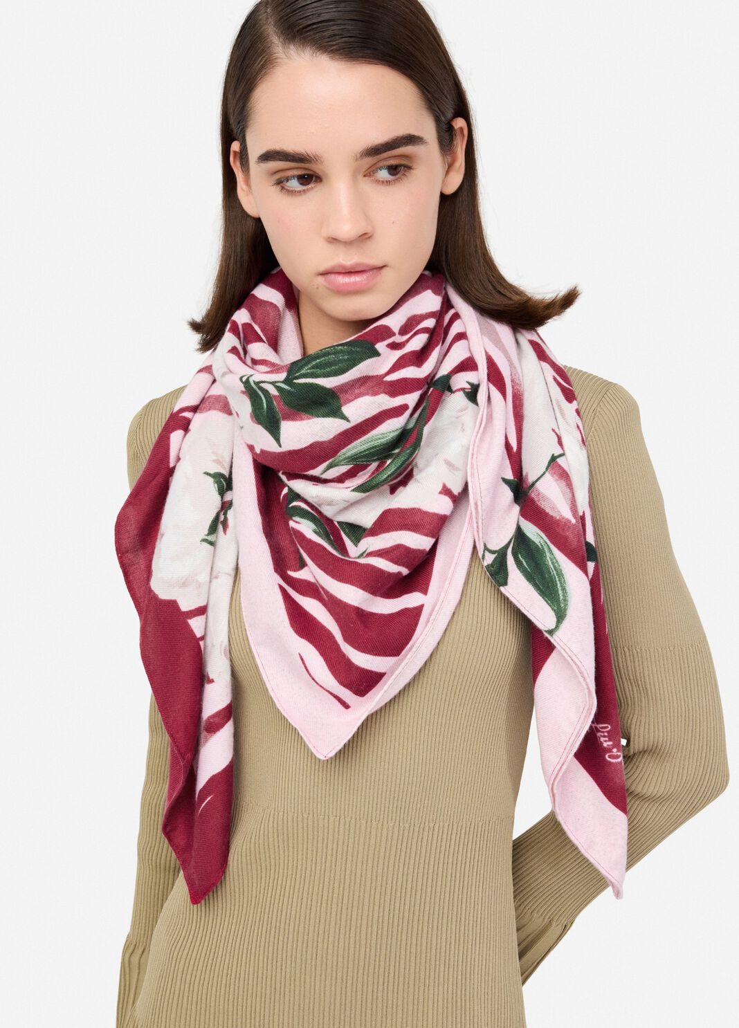 Liu Jo Better foulard raspberry Liu Jo - large image number 0