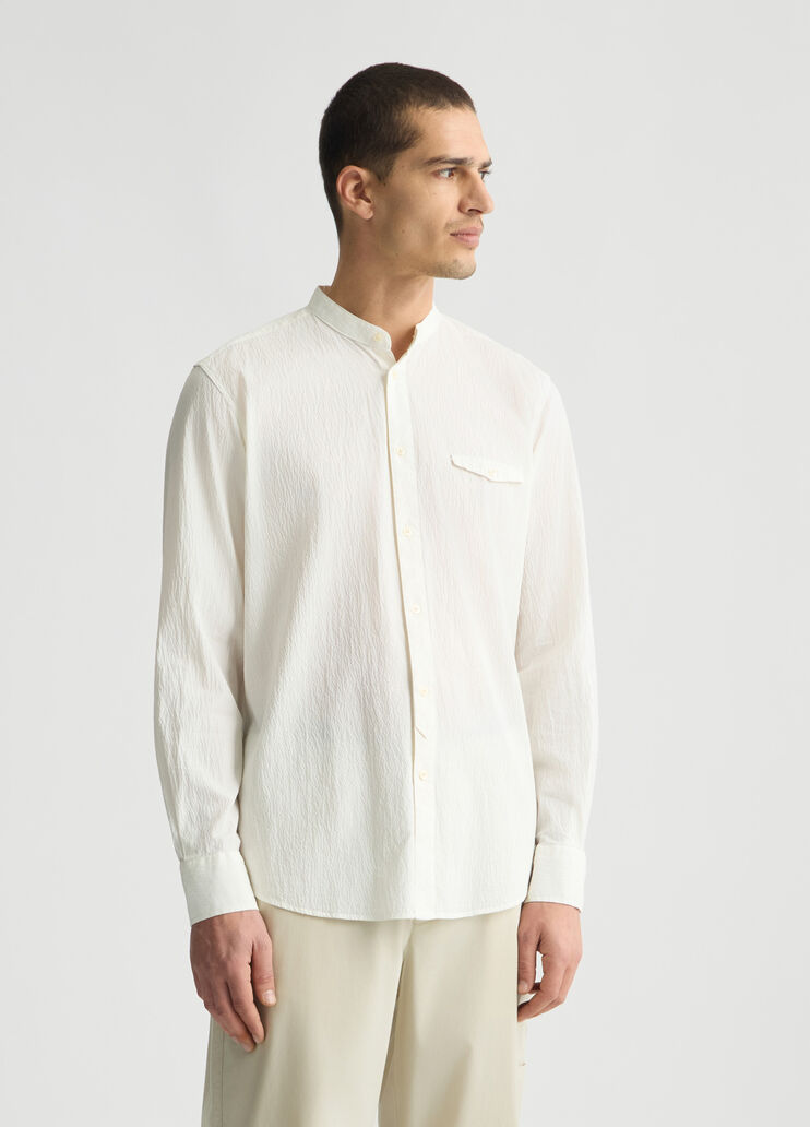 White Mandarin-collar shirt white Liu Jo - medium White Mandarin-collar shirt white Liu Jo - medium