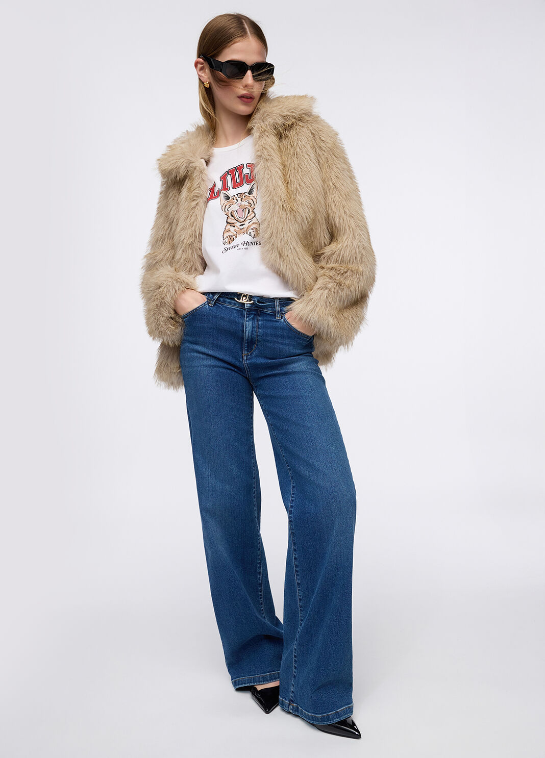 T-shirt with print white/Liu Jo Liu Jo - large image number 3