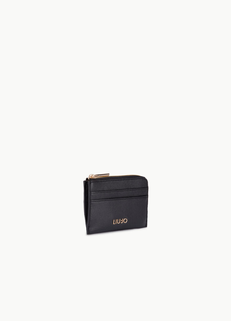 Card holder with zip Black Liu Jo - large image number 1
