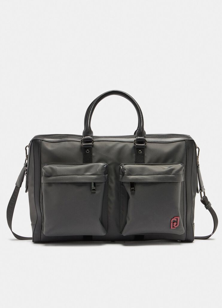 Nylon business bag dark grey Liu Jo - medium Nylon business bag dark grey Liu Jo - medium