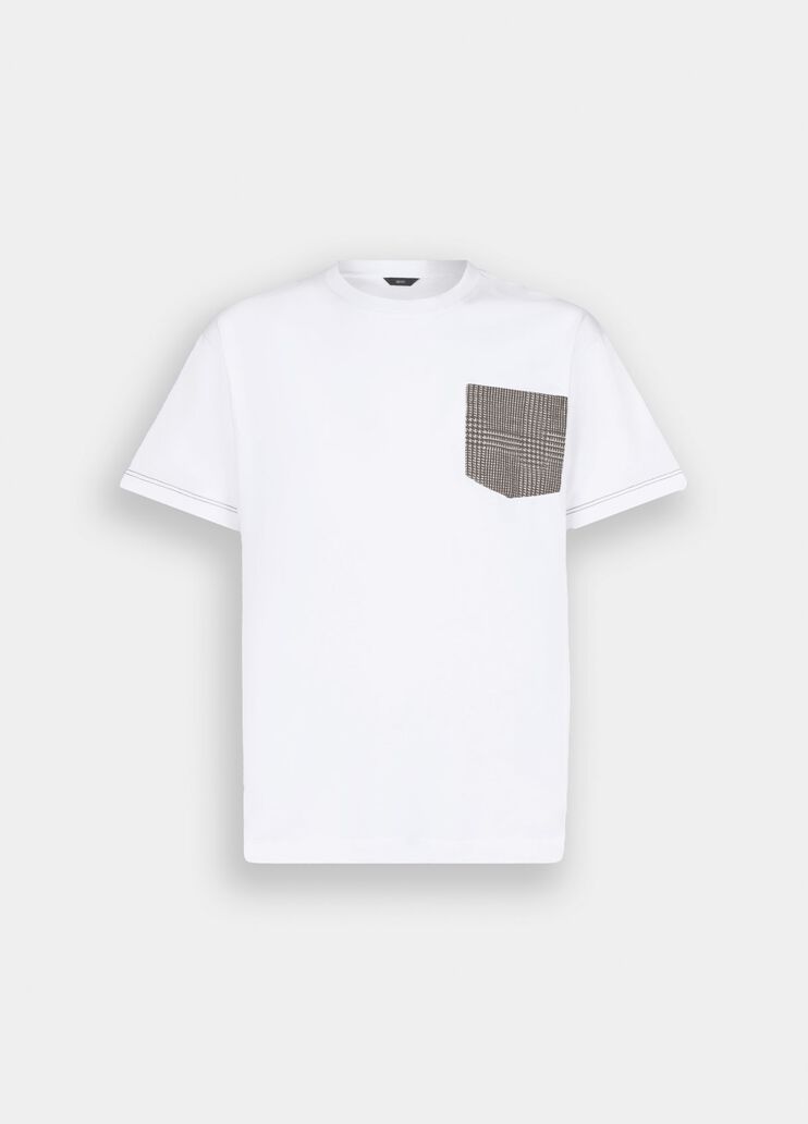 T-Shirt mit Brusttasche aus Baumwolle Weiß Liu Jo - large image number 6 T-Shirt mit Brusttasche aus Baumwolle Weiß Liu Jo - large image number 6