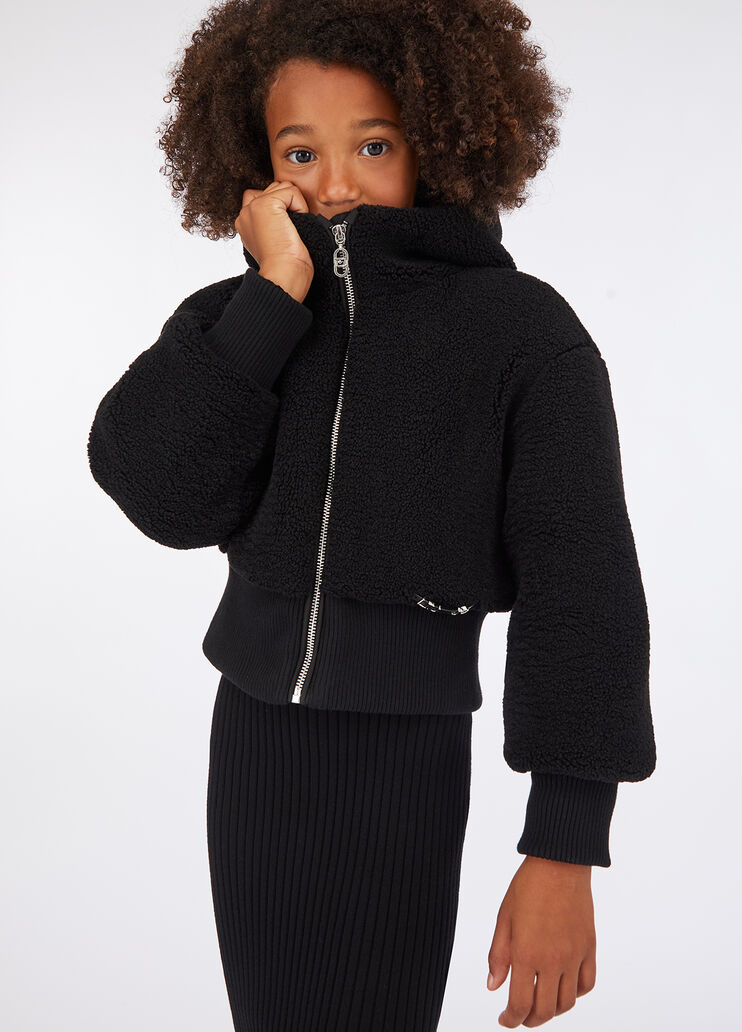 Veste en tissu polaire Teddy noir Liu Jo - medium Veste en tissu polaire Teddy noir Liu Jo - medium