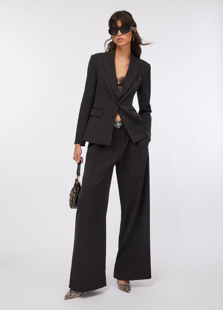 Slim-fit blazer black Liu Jo - large image number 5