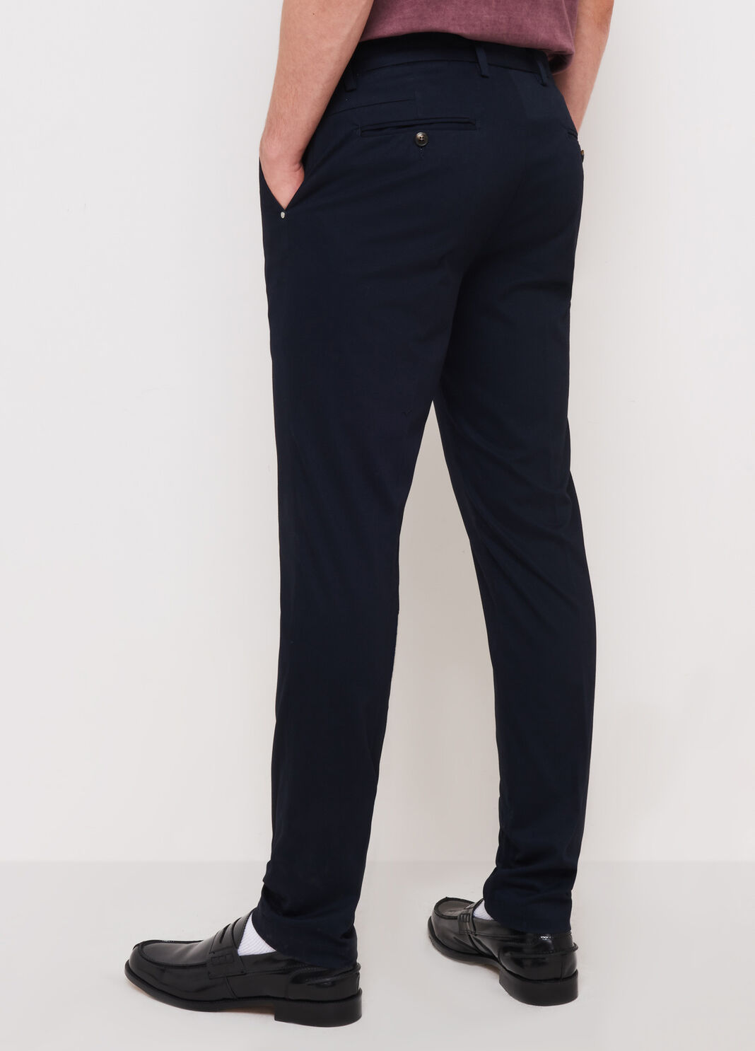 Slim fit chinos Blu scuro Liu Jo - large image number 1