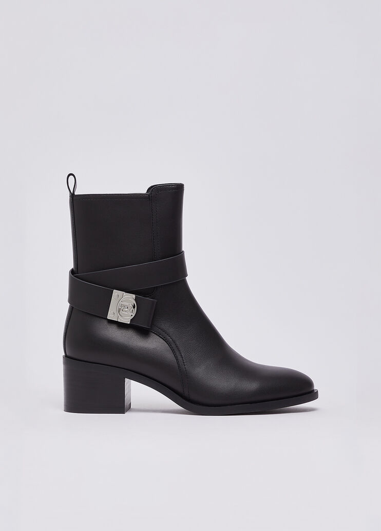 Lederstiefeletten Schwarz Liu Jo - medium