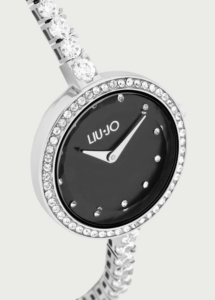 Watch with Swarovski strap silver colour Liu Jo - large image number 2 Watch with Swarovski strap silver colour Liu Jo - large image number 2
