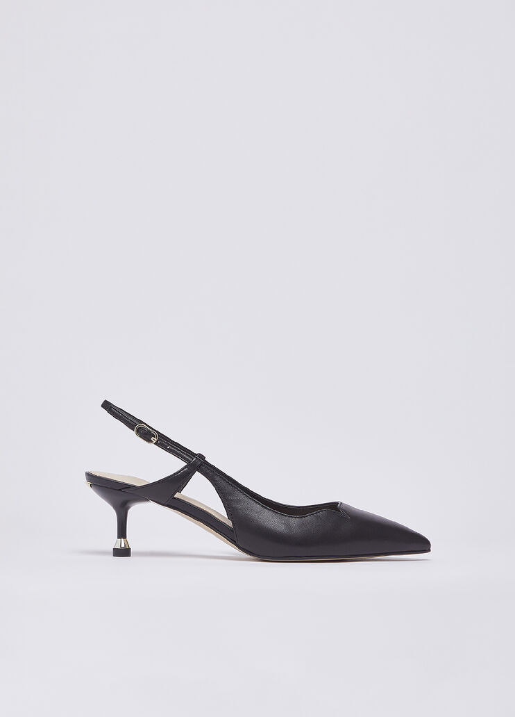 Nappa leather slingbacks black Liu Jo - medium