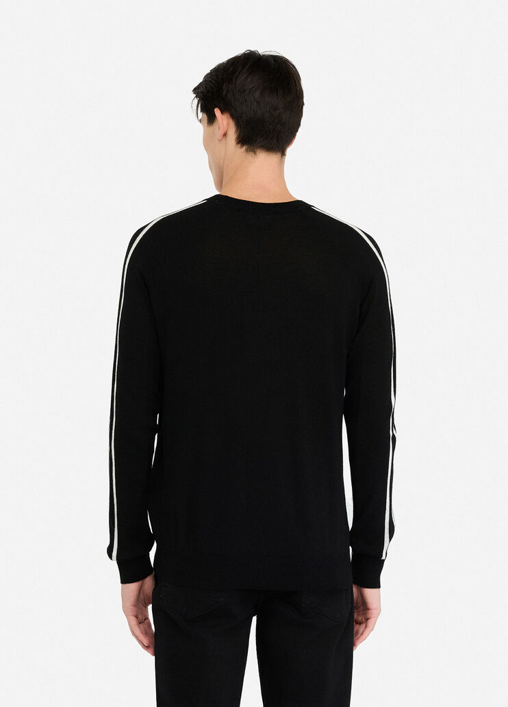 Pull 100 % laine noir Liu Jo - large image number 1