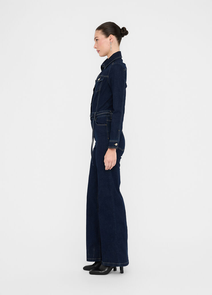 Denim jumpsuit classic wash Liu Jo - large image number 4 Denim jumpsuit classic wash Liu Jo - large image number 4