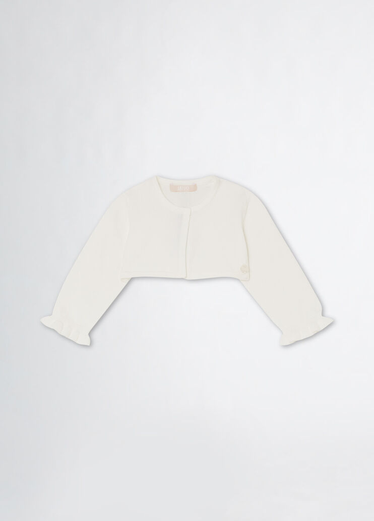 Cotton cardigan white Liu Jo - medium Cotton cardigan white Liu Jo - medium