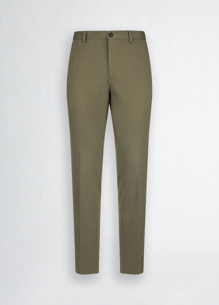 Smart men’s trousers olive green Liu Jo - large image number 6 Smart men’s trousers olive green Liu Jo - large image number 6