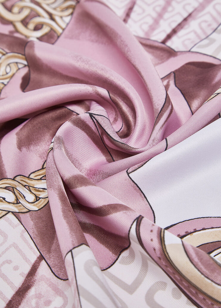 Foulard grande con fiocco marrone Liu Jo - medium