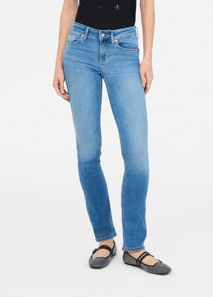 Slim fit jeans light blue denim Liu Jo - medium