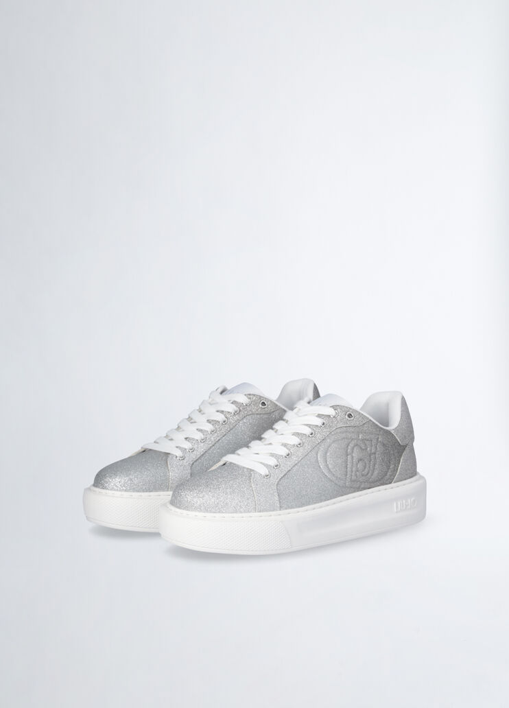 Sneakers with faded glittery detailing glitter Liu Jo - large image number 2 Sneakers with faded glittery detailing glitter Liu Jo - large image number 2