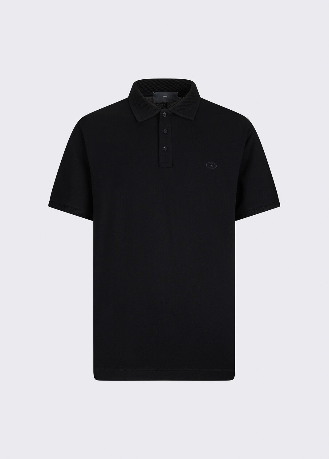 Piquet polo shirt black Liu Jo - large image number 6
