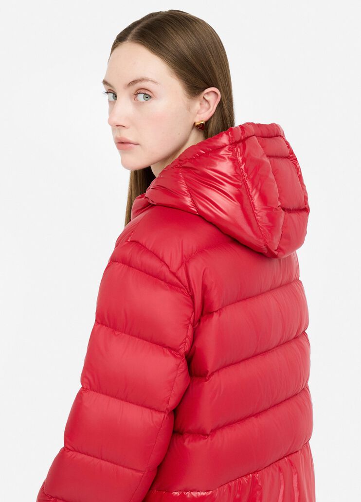 Quilted nylon jacket cherry red Liu Jo - medium Quilted nylon jacket cherry red Liu Jo - medium